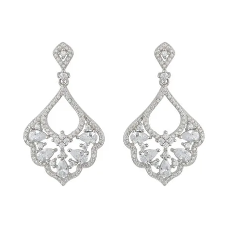 CHANDELIER EARRINGS SILVER 925