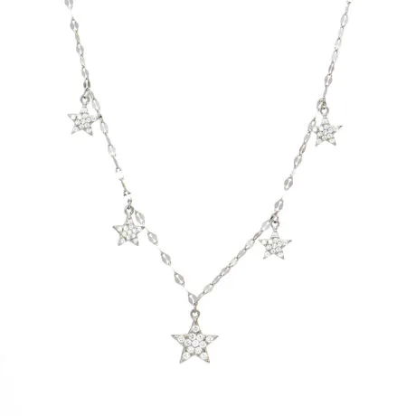 STARS NECKLACE SILVER 925
