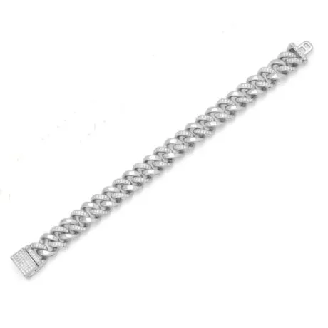 CUBAN CHAIN BRACELET SILVER 925