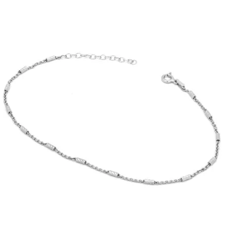 ANKLE BRACELET CHAIN SILVER 925