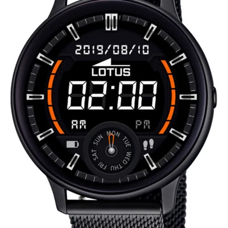 LOTUS SMARTWATCH BOXSET BLACK MESH BAND