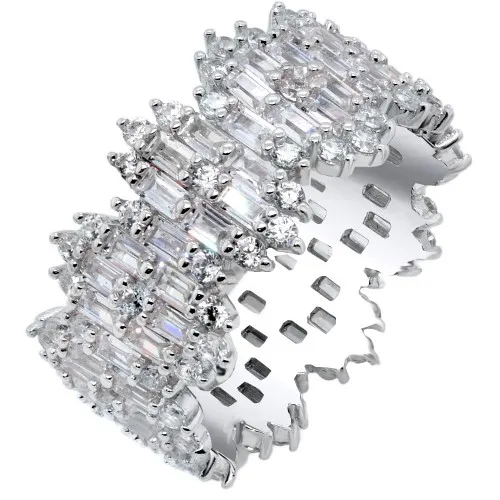 STATEMENT FULL ETERNITY BAND SILVER 925