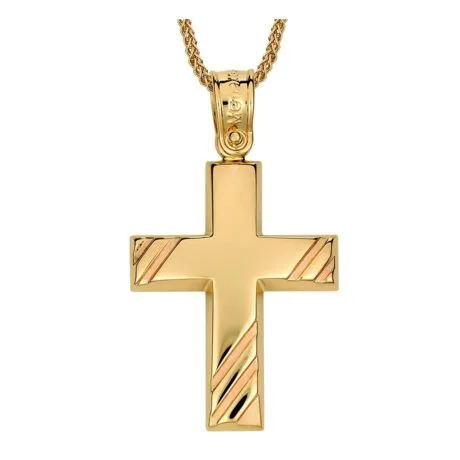 CROSS FOR BOY 14 CARAT GOLD