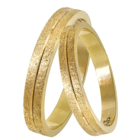WEDDING BANDS 14 CARAT GOLD