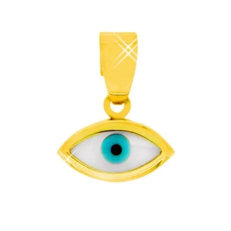 EVIL EYE PENDANT 14 CARAT GOLD