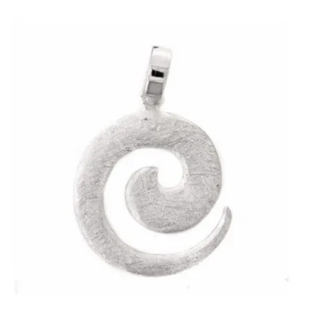Satin Spira Pendant Silver 925