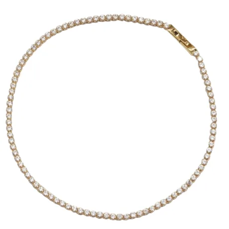 TENNIS RIVIERA BRACELET 14 CARAT GOLD