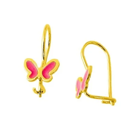 BUTTERFLIES EARRINGS 9 CARAT GOLD