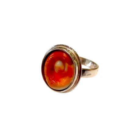 HANDMADE EYE OF THE SEA RING SILVER 925