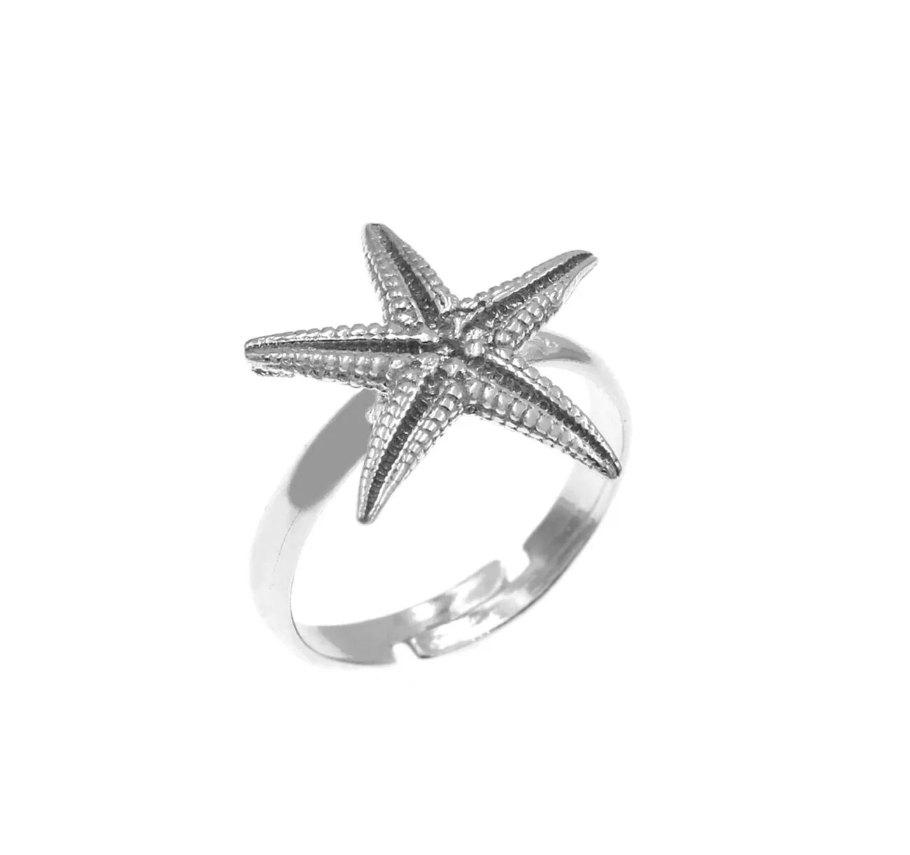 STARFISH RING SILVER 925