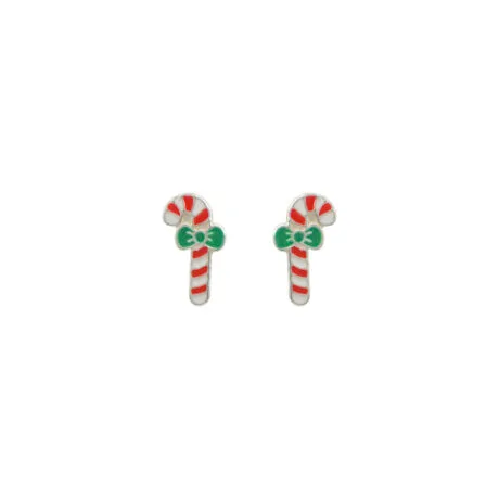 SUGAR CANE EARRINGS SILVER 925