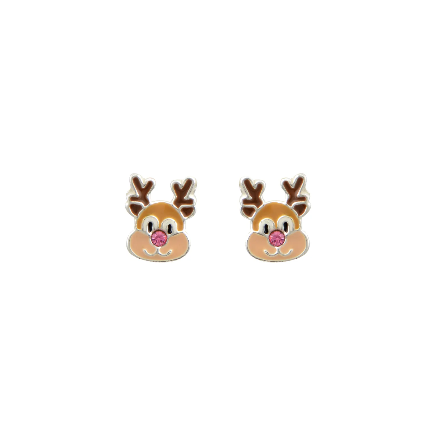 RUDOLF REINDEER EARRINGS SILVER 925
