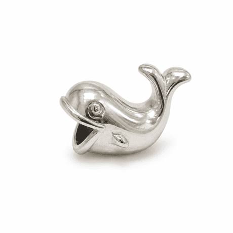 Whale Charm Pendant Silver 925
